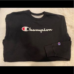 Black Champion crewneck